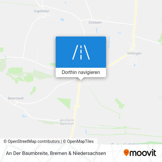 An Der Baumbreite Karte
