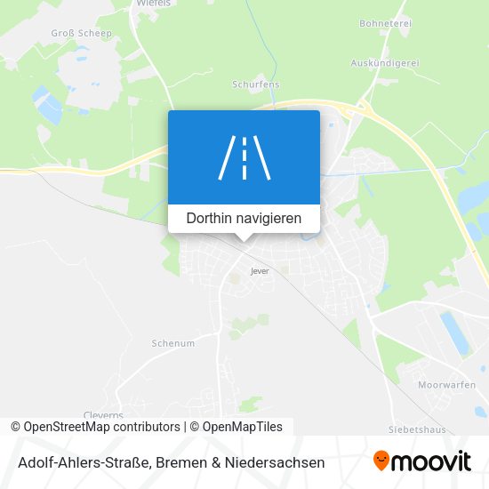 Adolf-Ahlers-Straße Karte