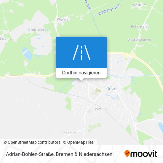 Adrian-Bohlen-Straße Karte