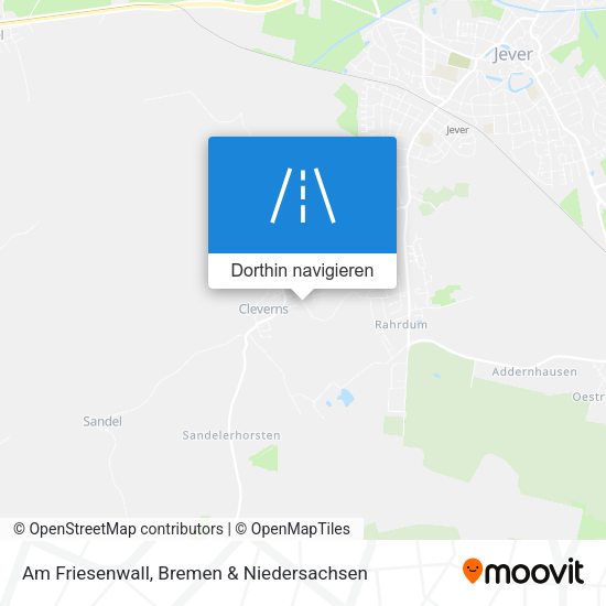 Am Friesenwall Karte
