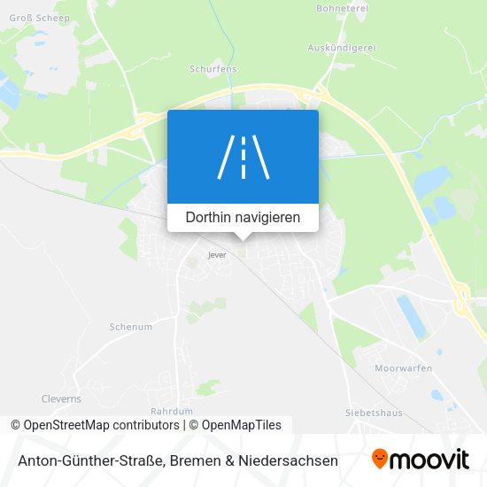 Anton-Günther-Straße Karte