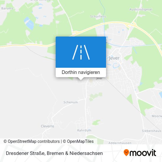 Dresdener Straße Karte