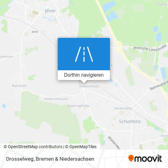 Drosselweg Karte