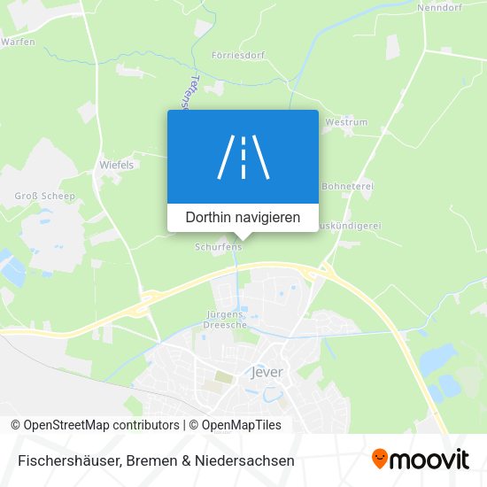 Fischershäuser Karte