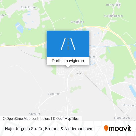 Hajo-Jürgens-Straße Karte
