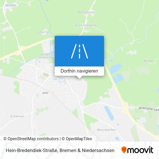 Hein-Bredendiek-Straße Karte