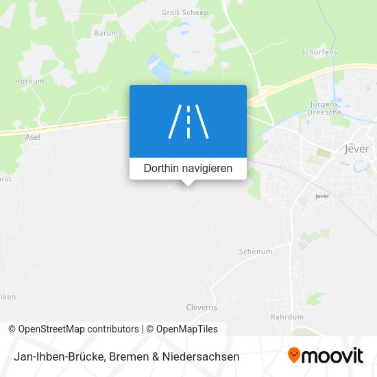 Jan-Ihben-Brücke Karte