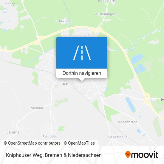 Kniphauser Weg Karte