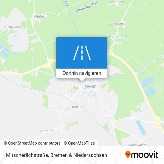 Mitscherlichstraße Karte
