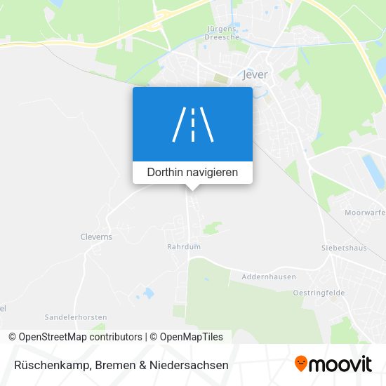 Rüschenkamp Karte