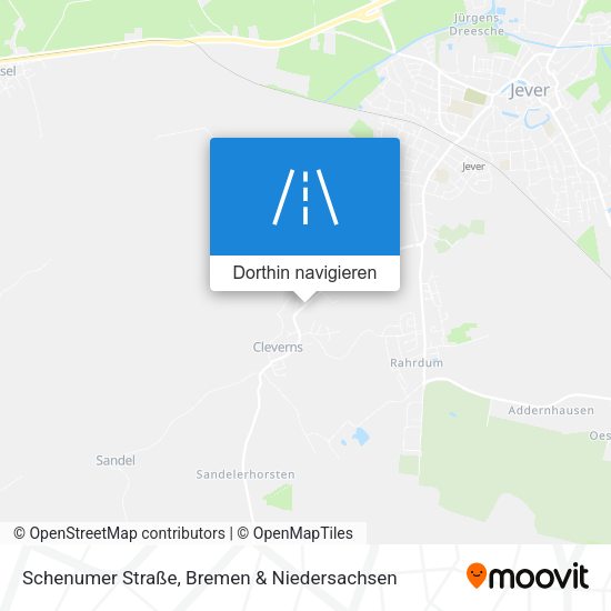 Schenumer Straße Karte