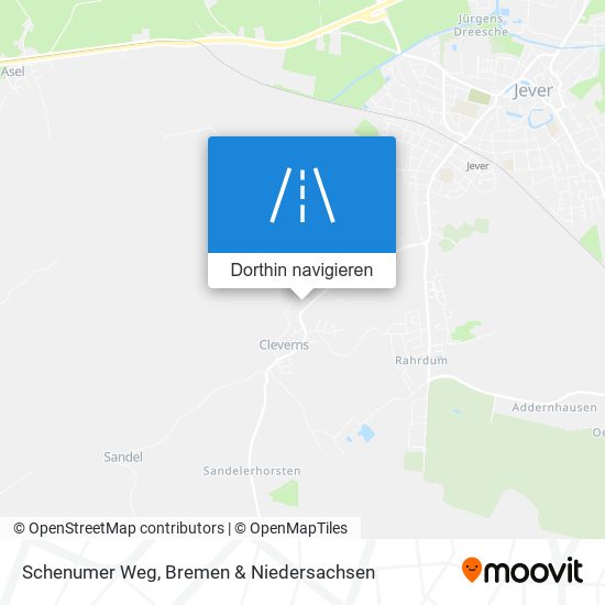 Schenumer Weg Karte