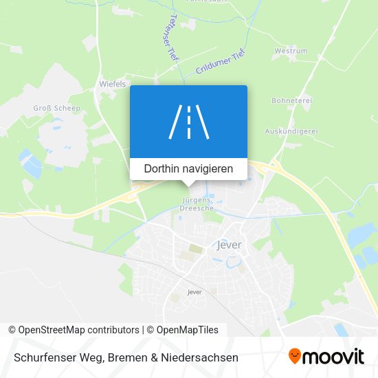 Schurfenser Weg Karte