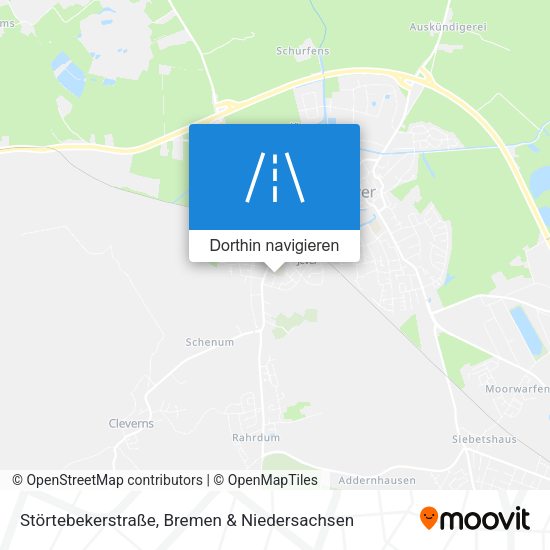 Störtebekerstraße Karte