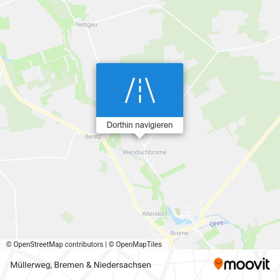 Müllerweg Karte