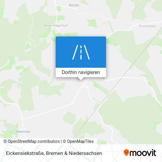 Eickensiekstraße Karte