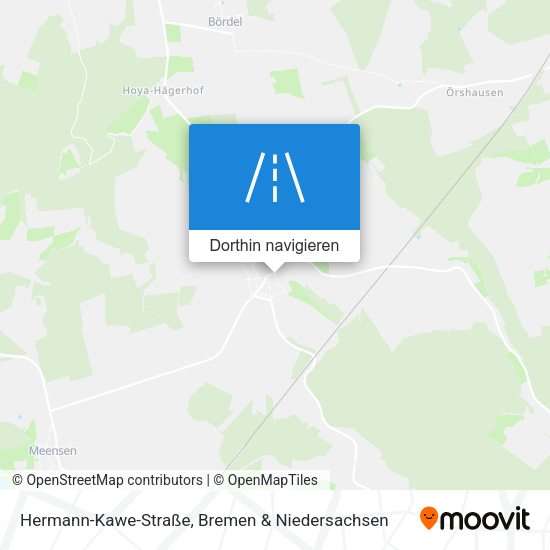 Hermann-Kawe-Straße Karte