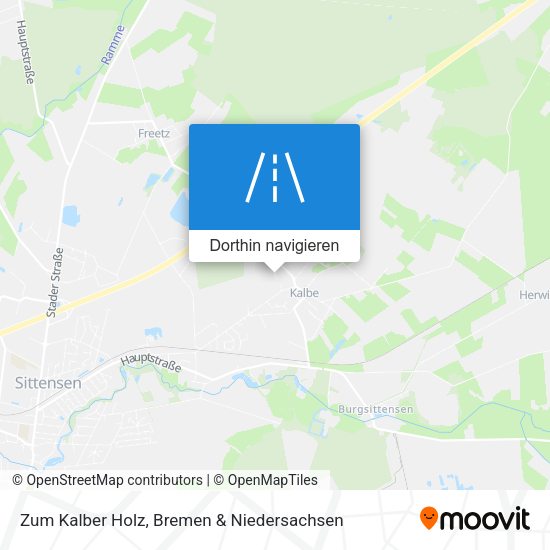 Zum Kalber Holz Karte