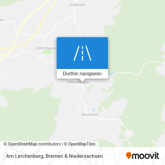 Am Lerchenberg Karte