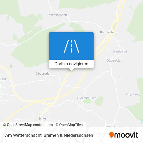 Am Wetterschacht Karte