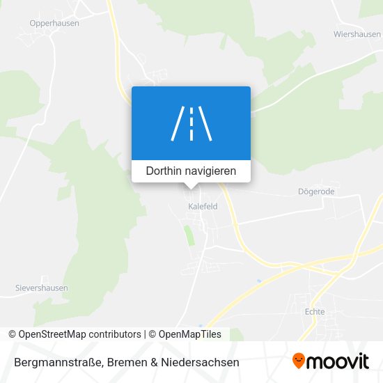 Bergmannstraße Karte