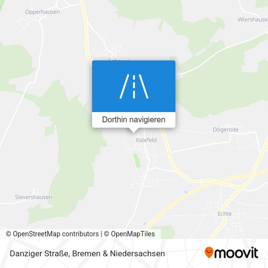 Danziger Straße Karte