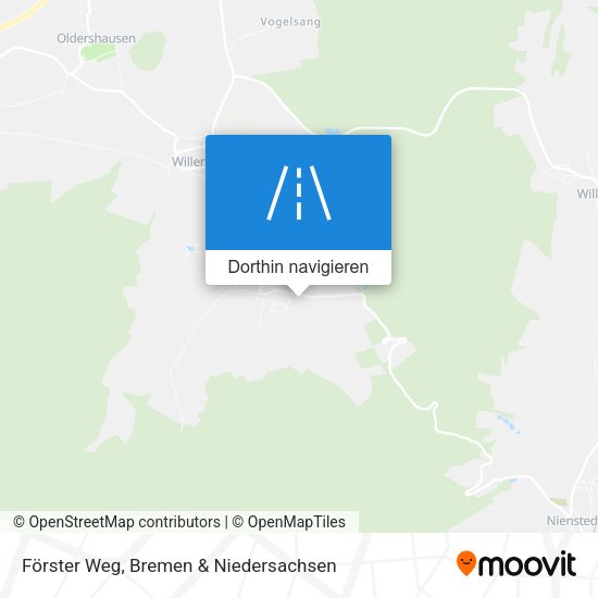 Förster Weg Karte