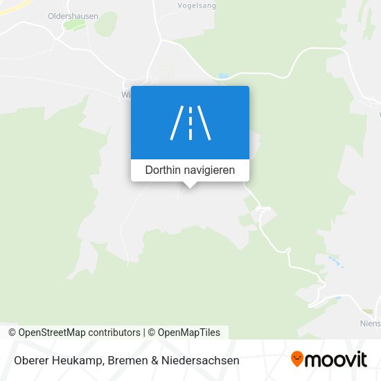 Oberer Heukamp Karte
