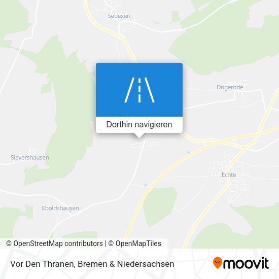 Vor Den Thranen Karte