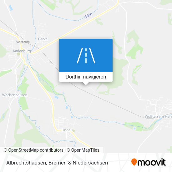 Albrechtshausen Karte