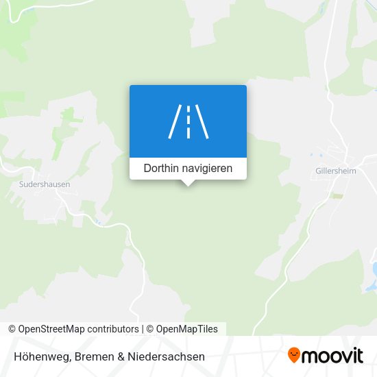 Höhenweg Karte