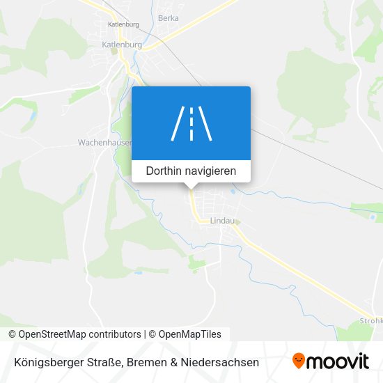 Königsberger Straße Karte