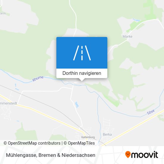Mühlengasse Karte