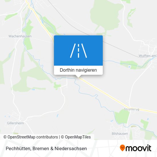 Pechhütten Karte