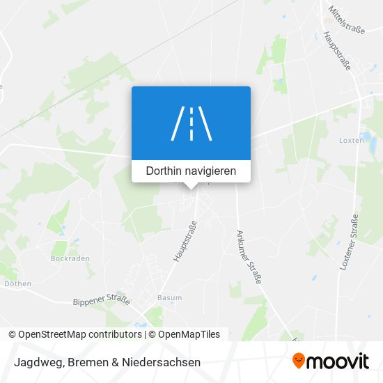 Jagdweg Karte