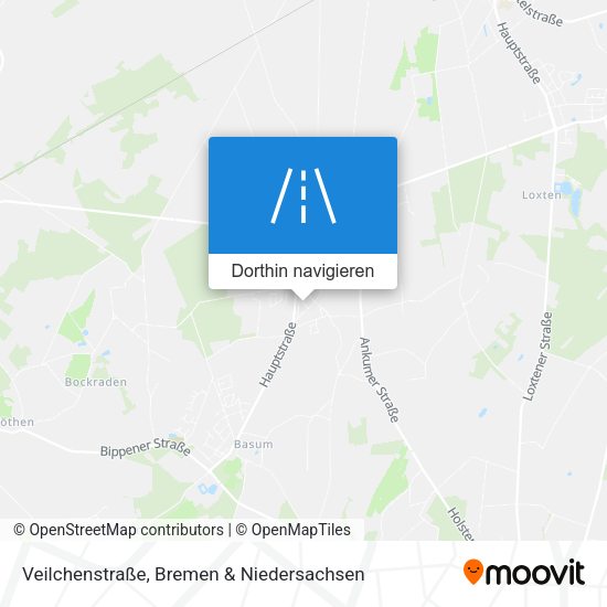 Veilchenstraße Karte