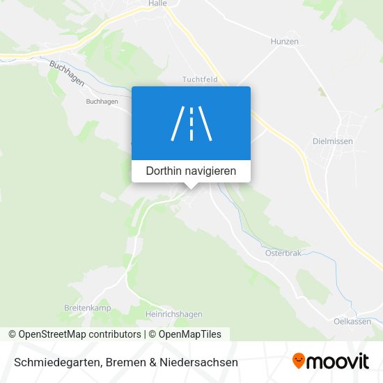 Schmiedegarten Karte