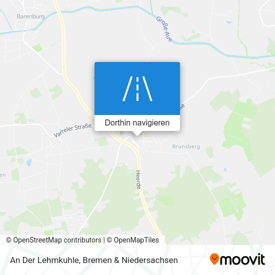 An Der Lehmkuhle Karte