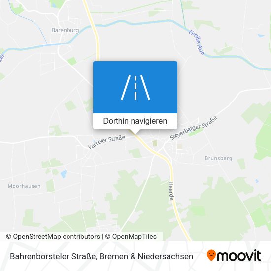 Bahrenborsteler Straße Karte