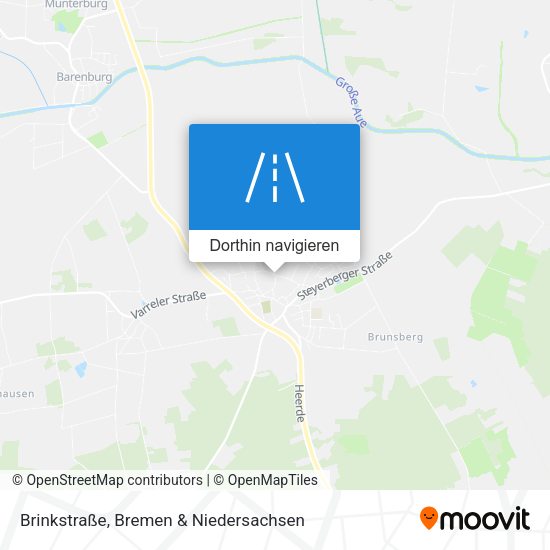 Brinkstraße Karte