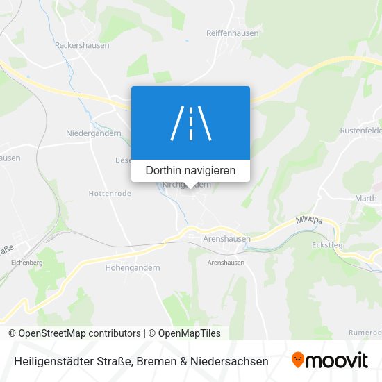 Heiligenstädter Straße Karte