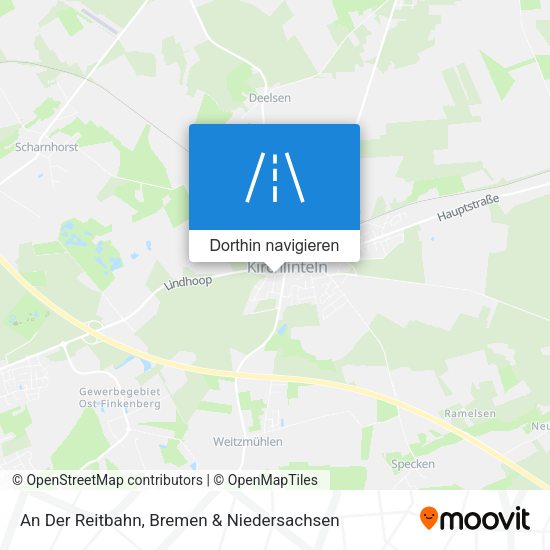 An Der Reitbahn Karte