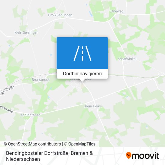 Bendingbosteler Dorfstraße Karte
