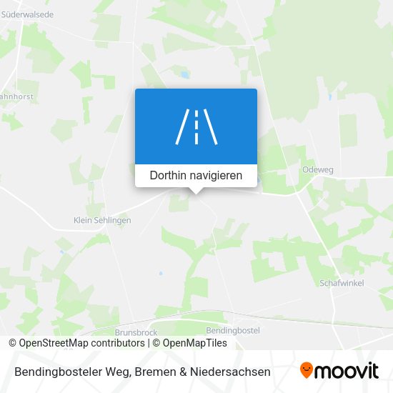 Bendingbosteler Weg Karte