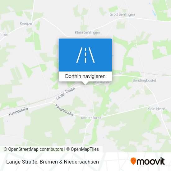Lange Straße Karte
