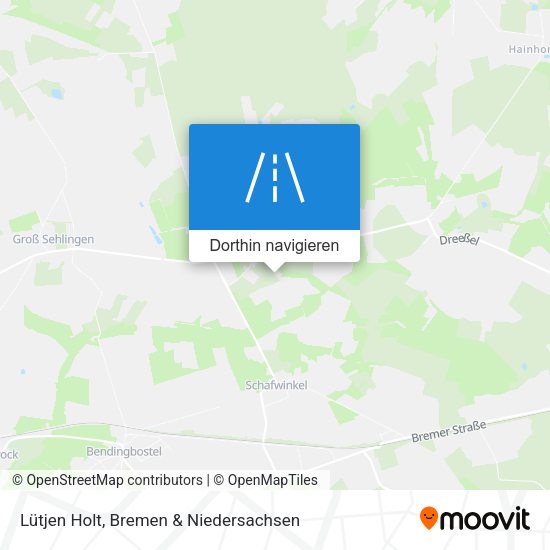 Lütjen Holt Karte