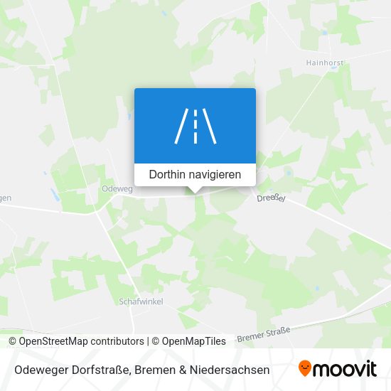 Odeweger Dorfstraße Karte