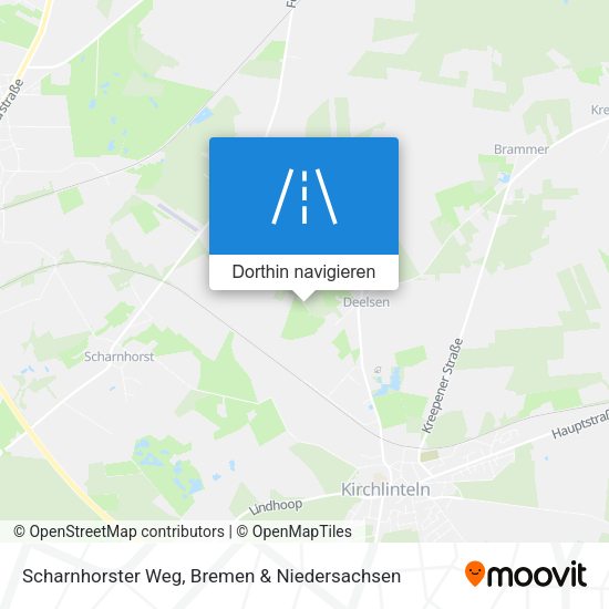 Scharnhorster Weg Karte