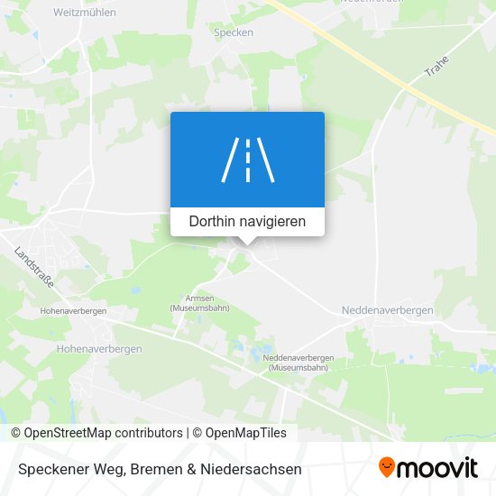 Speckener Weg Karte