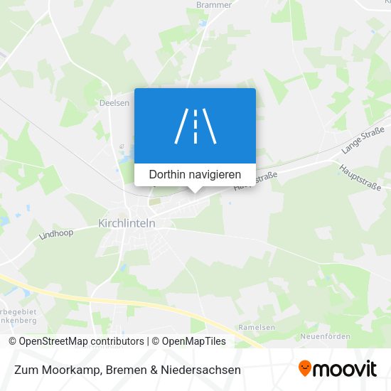 Zum Moorkamp Karte